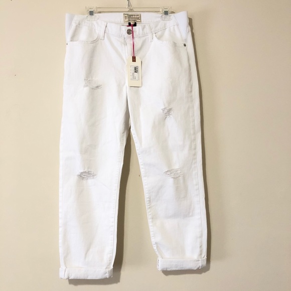 Current Elliott x HATCH boyfriend maternity jeans - Picture 3 of 8